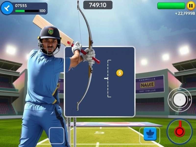 Archery Cricket Master India gameplay screenshot